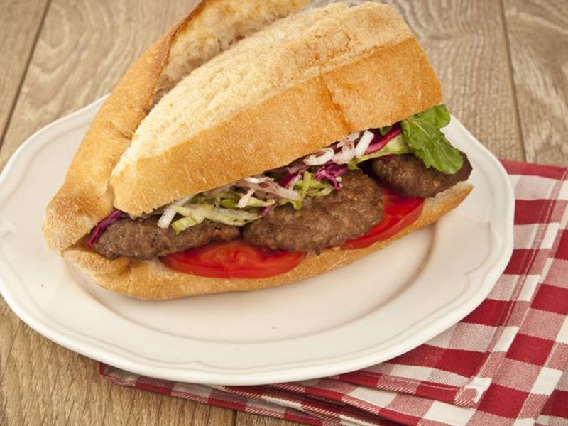 Mutton Kofta Sandwich