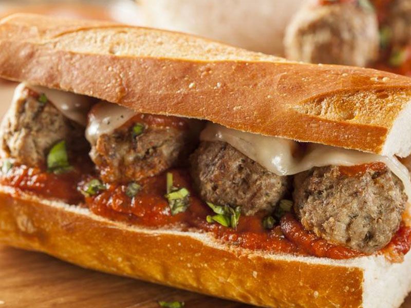 Charcoal Grilled Kofta Sandwich