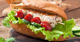 Chicken Kofta sandwich