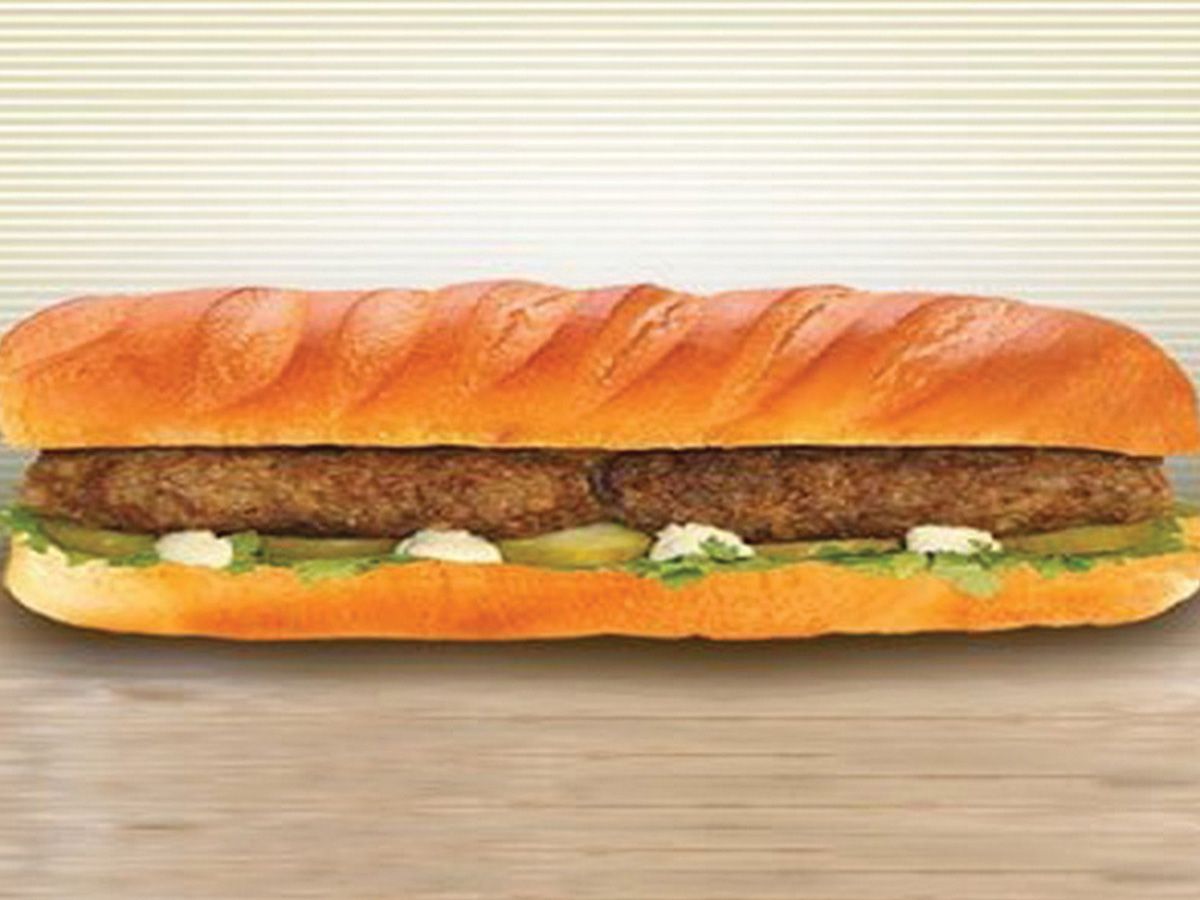 Grilled Kofta Sandwich