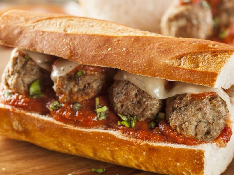 Grilled Kofta Sandwich