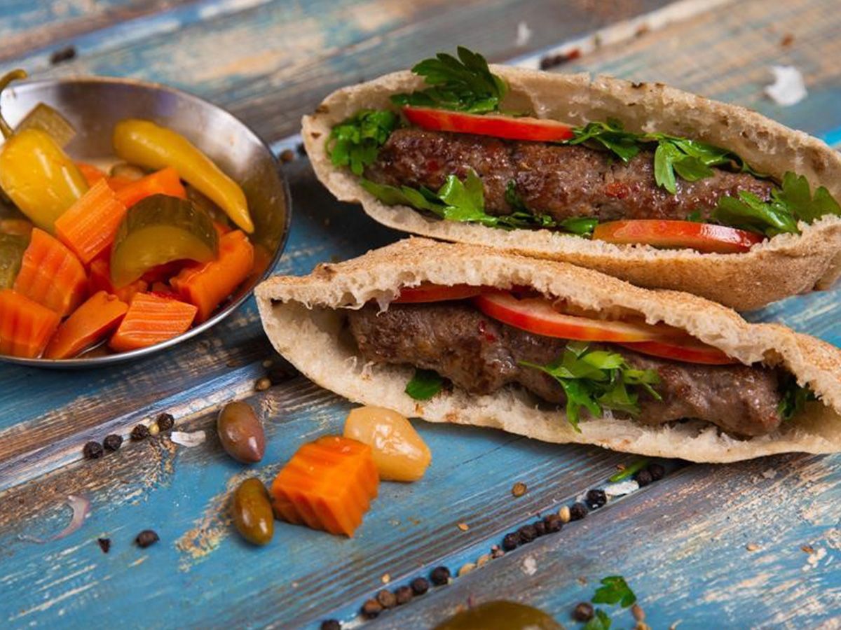 Grill kofta sandwich