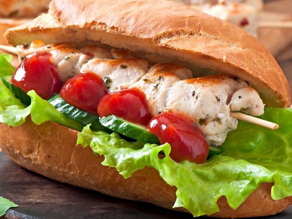 French Chicken Kofta Sandwich