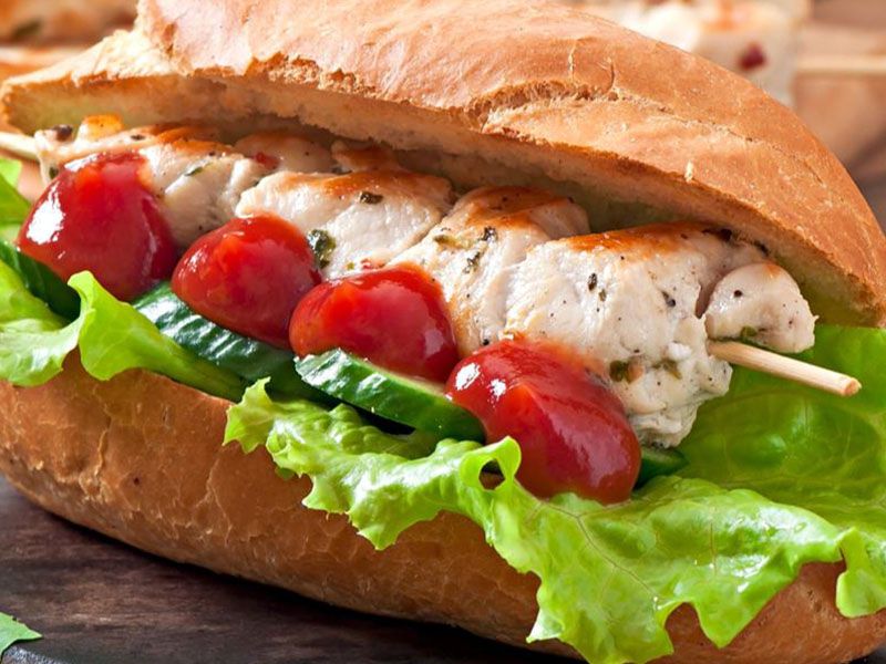 Chicken Kofta Sandwich