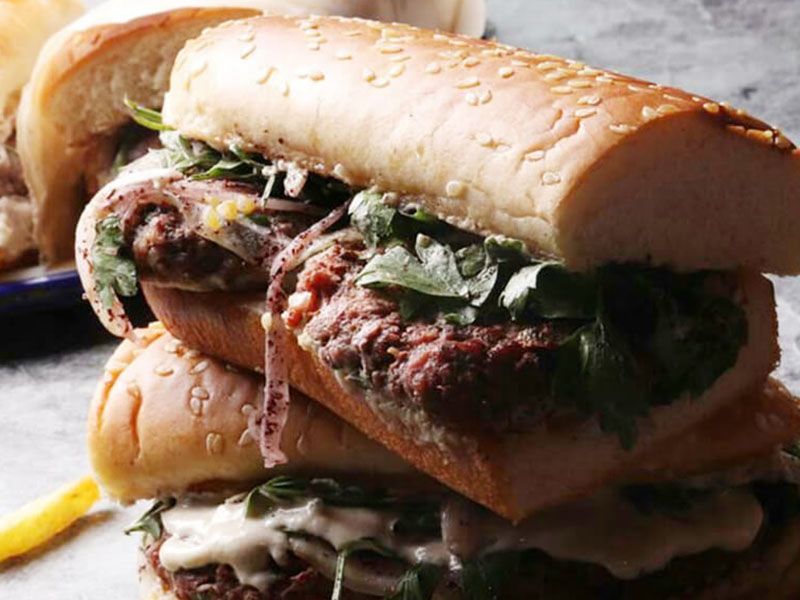 kofta sandwich