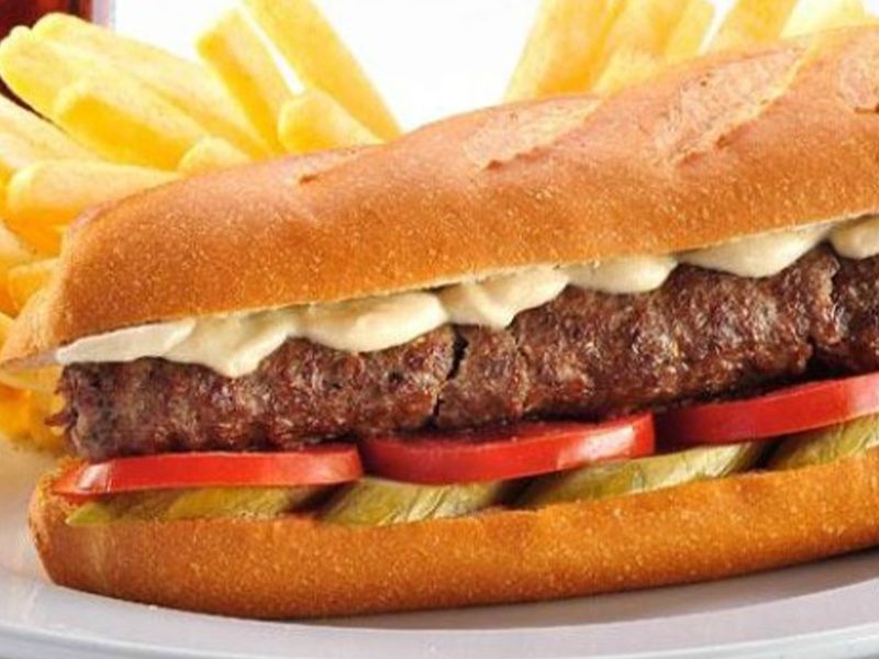 Grilled Kofta Sandwich