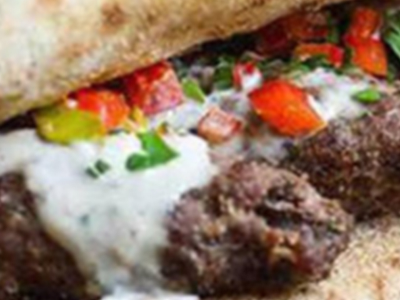 Grilled Kofta Sandwich
