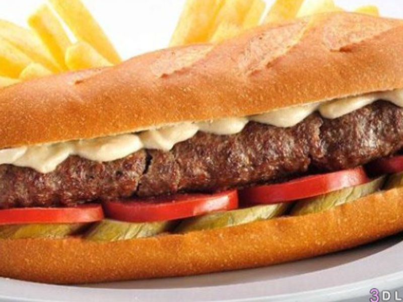 Grilled Kofta Sandwich