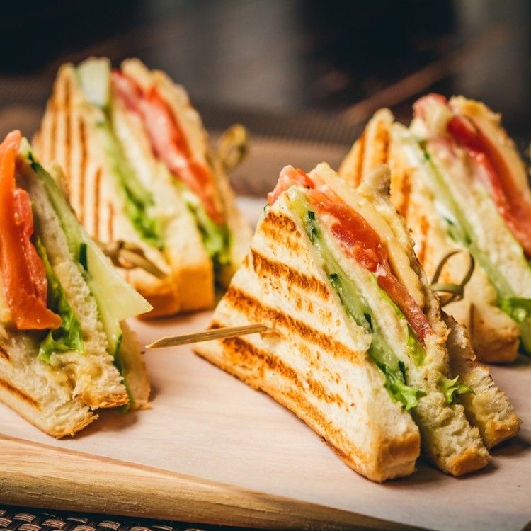 Salami Club Sandwich