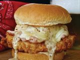 Cordon Bleu Sandwich With Fries