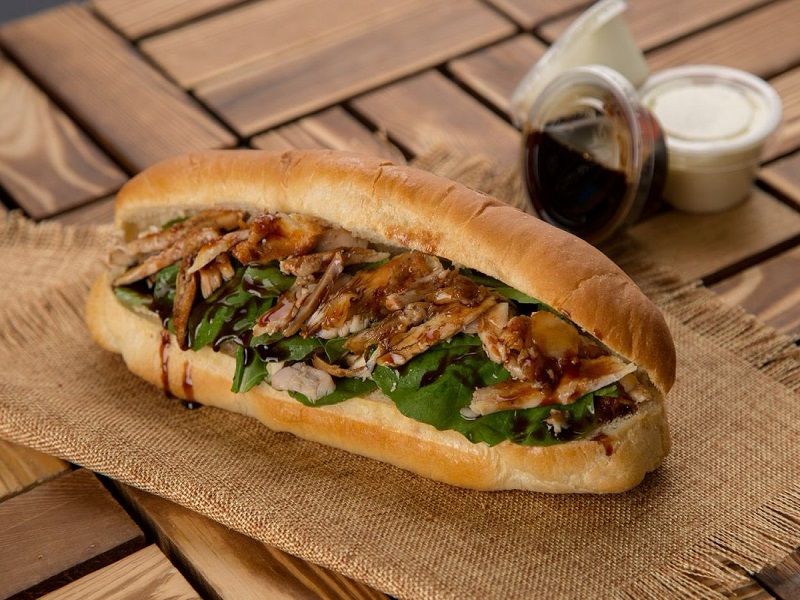 Meat Cocktail Sandwich