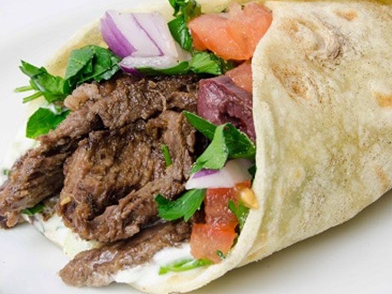 Meat Shawerma Sandwich