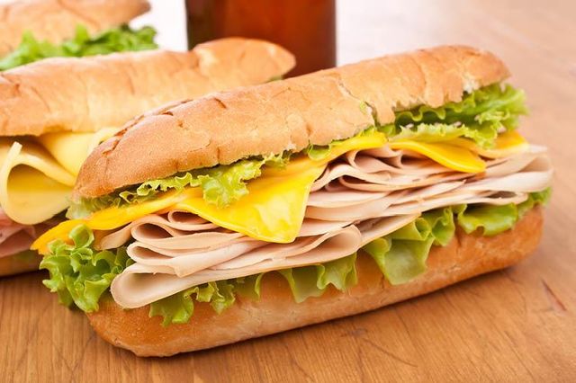 Turkey With Cheese Sandwich