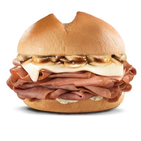 Mushroom N Swiss Sandwich