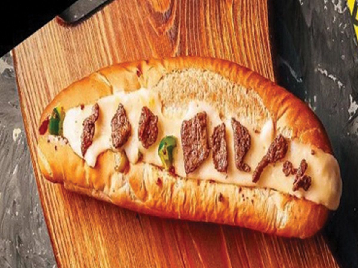 Sausage Mix Cheese Grill sandwich