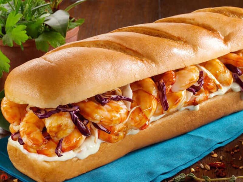 Mix Seafood Sandwich
