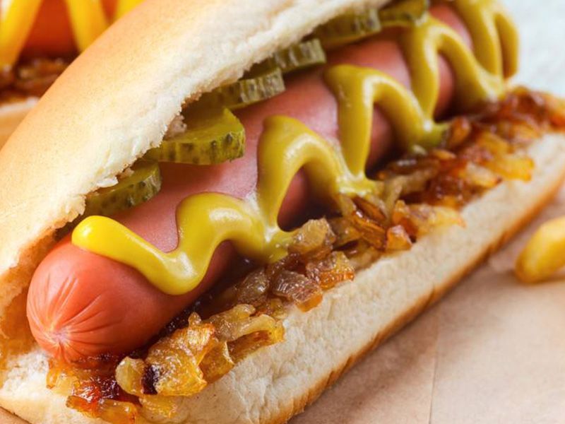 Jumbo Plain Hot Dog Sandwich