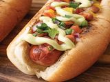 Hot dog sandwich