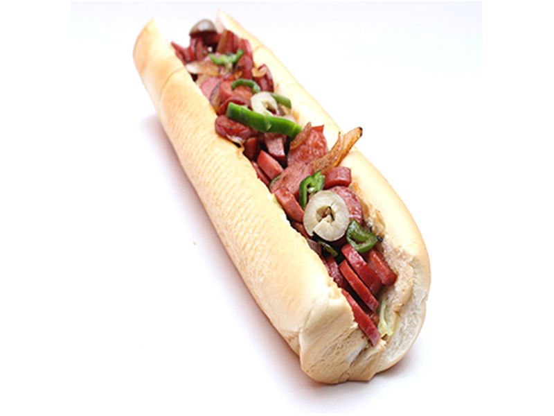 Bikini Meat Hot Dog Sandwich