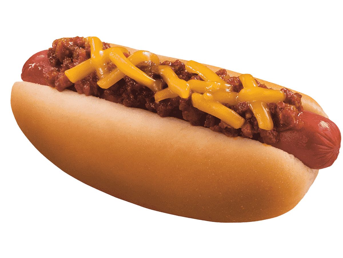 cheese Hot dog sandwich