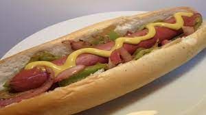 Fried Hot Dog Sandwich