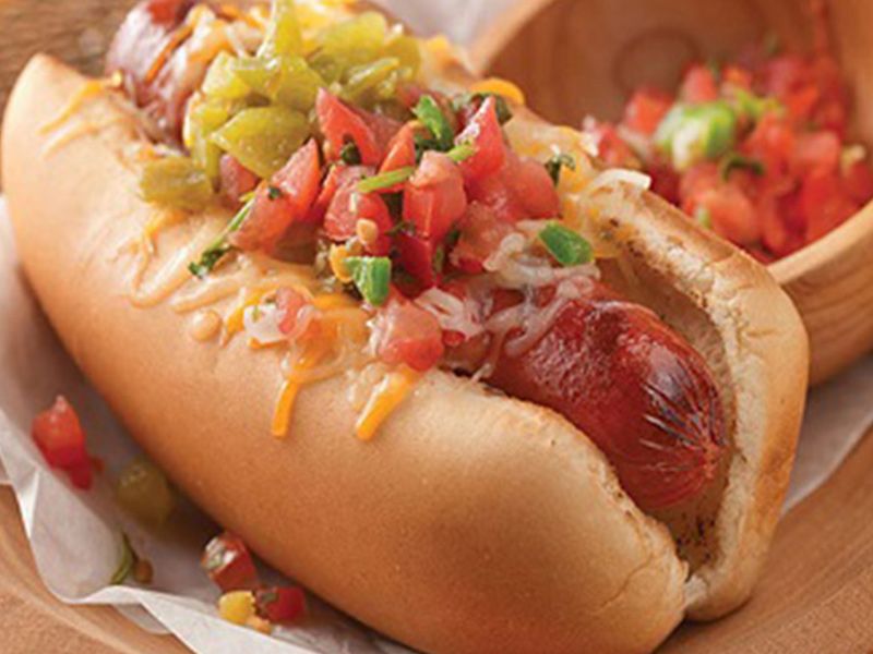 Alexandrian Hot Dog Sandwich