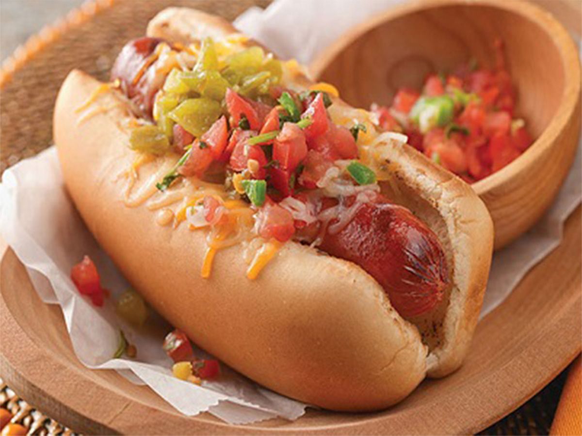 Mexican Hot Dog Sandwich