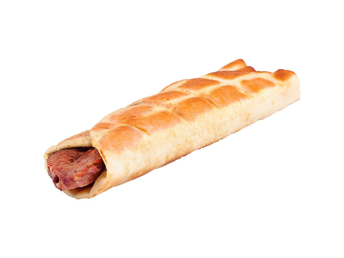 Lamb kebab sandwich