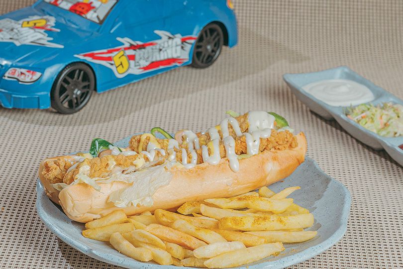 Spicy Zinger sandwich
