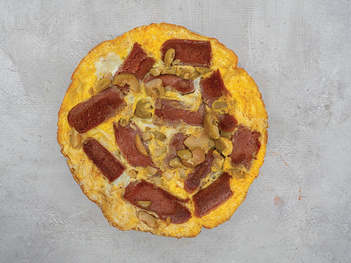 Hot Dog Omelette
