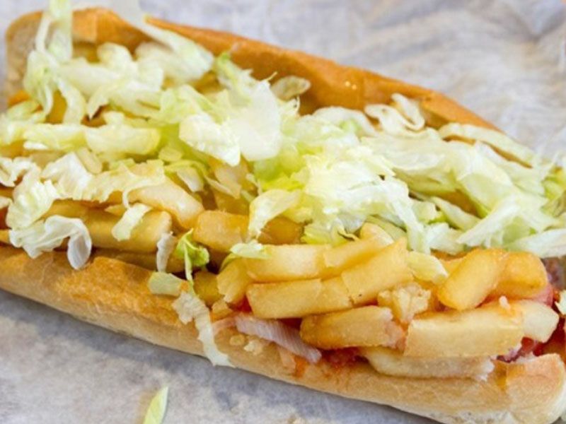 French Fries Sandwich