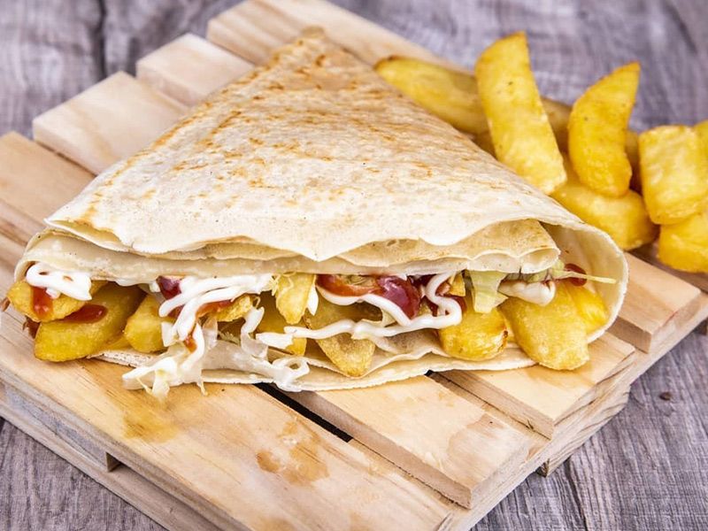 French Fries Sandwich
