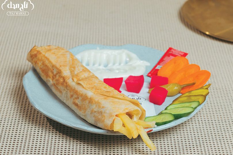 Regular potato sandwich