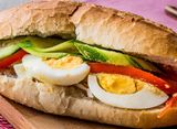 Boiled Egg Sandwich