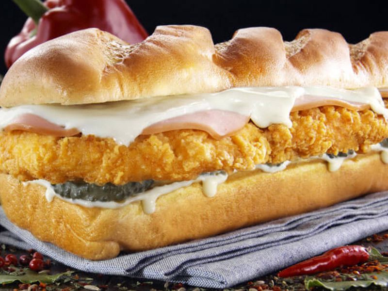 Chicken Roll Sandwich