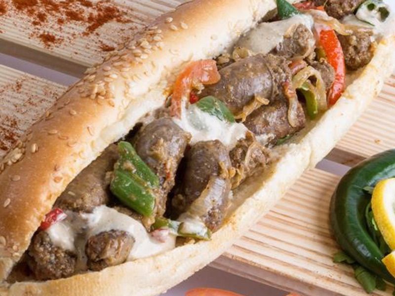 Oriental Sausage Fino Sandwich