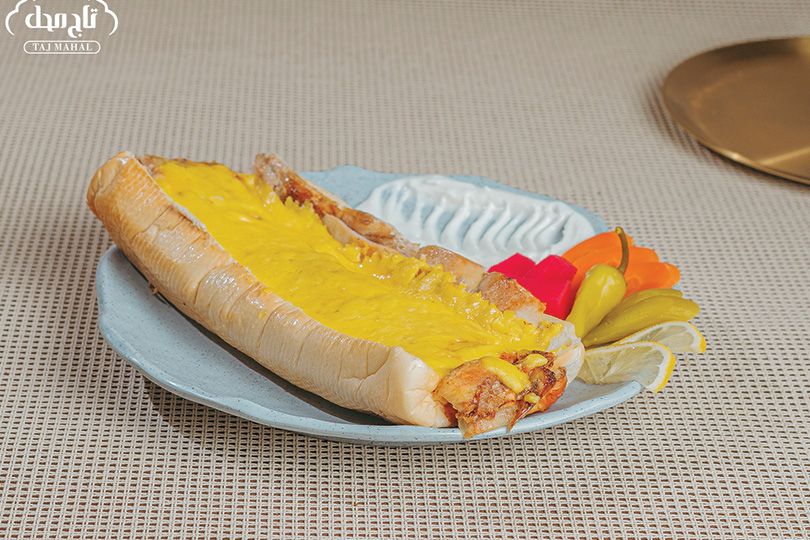 French Bread Chicken Shawarma Sandwich