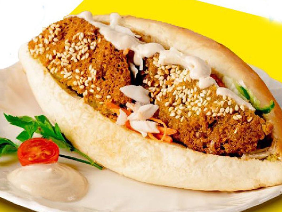 Double Falafel Sandwich