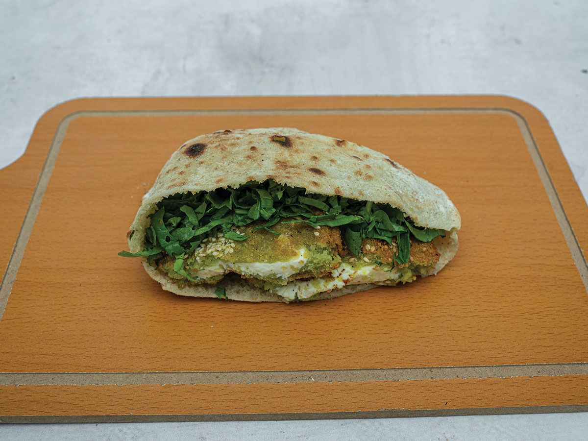 Taameya With Kiri Cheese