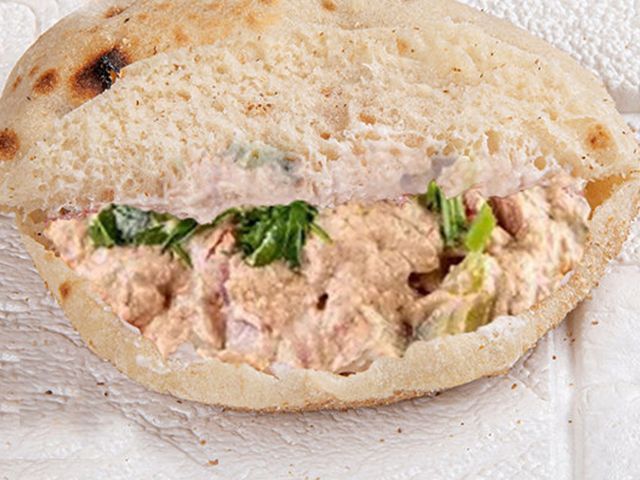 Sandwich Foul Baba Ghannoug