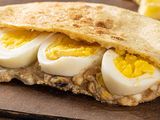 Foul With Eggs Sandwich