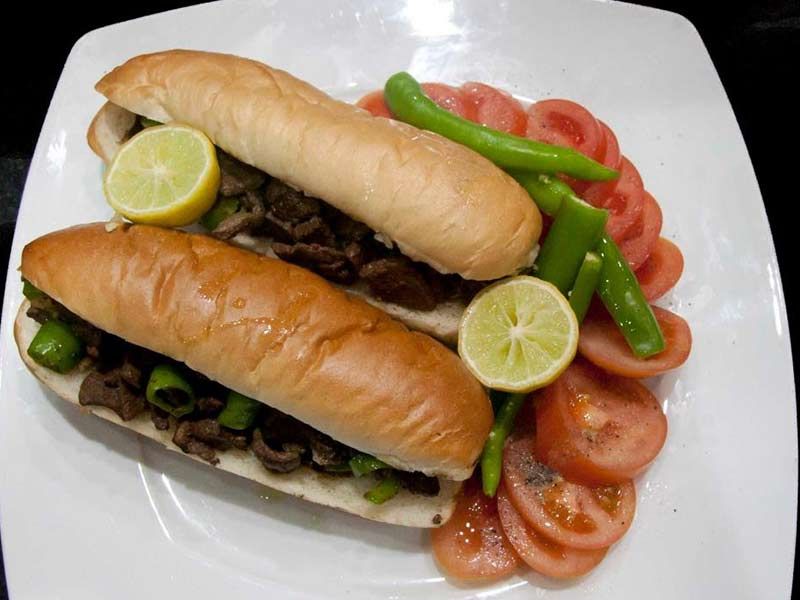 Alexandrian Liver Sandwich