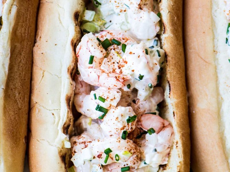 Shrimp Kofta Sandwich