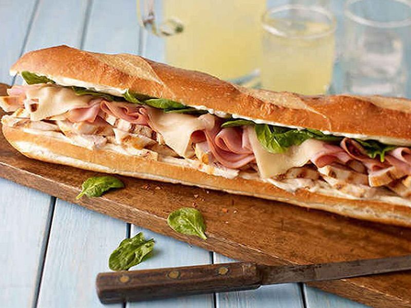Cordon Bleu Chicken Sandwich