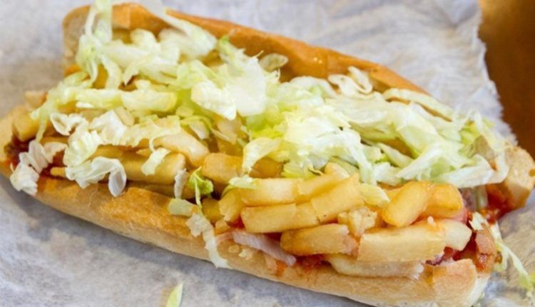 Fasting French Fries Sandwich