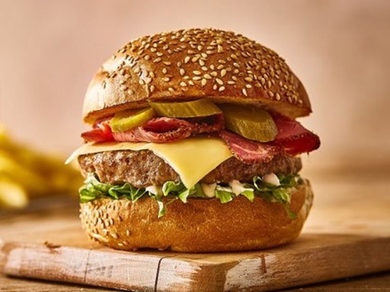 Step One Burger Sandwich