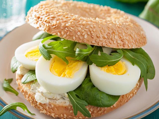 Taamia With Eggs Sandwich