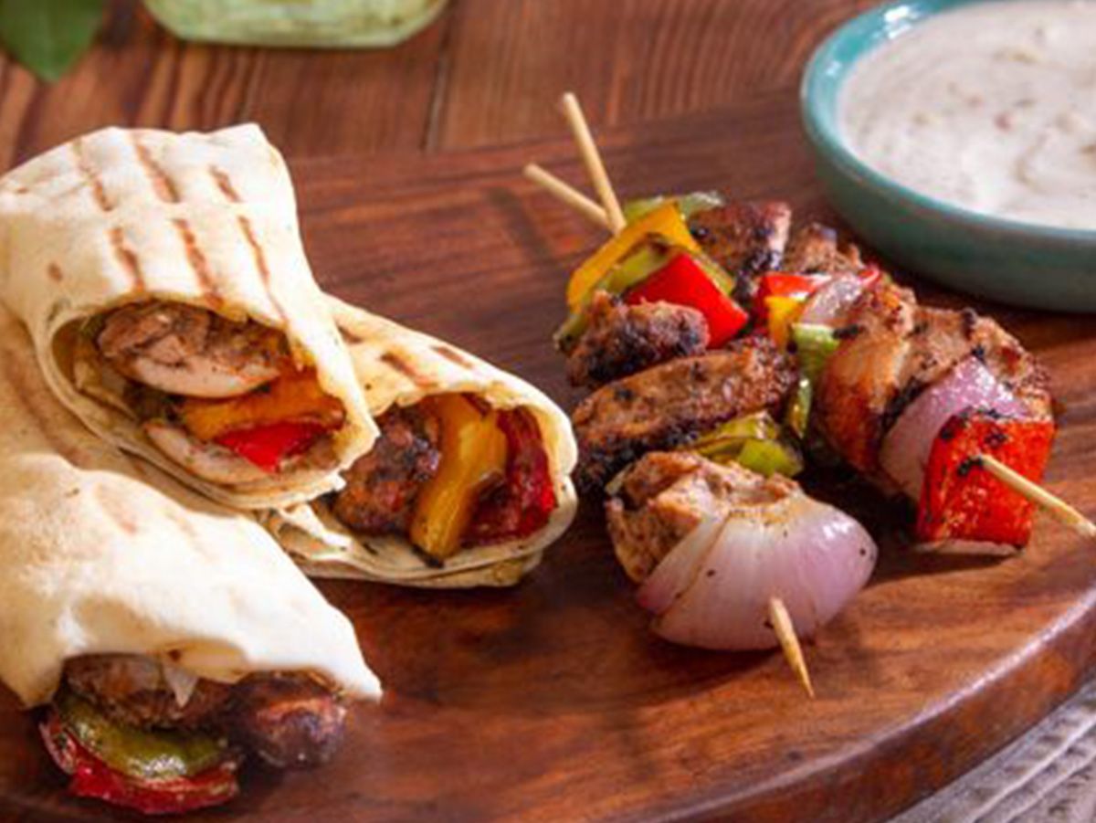 saj shish tawook sandwich