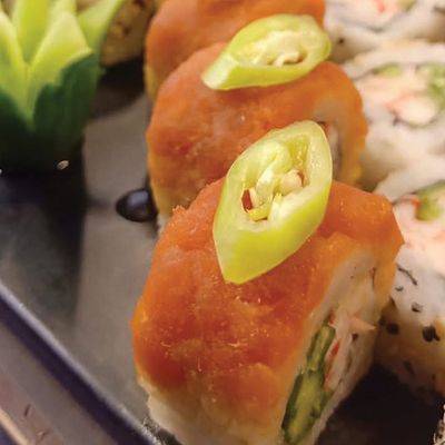 Spicy Tuna Oshi Sushi