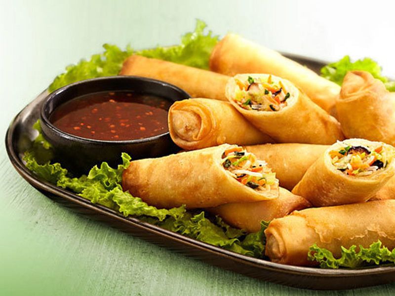 Vegetables Spring Rolls